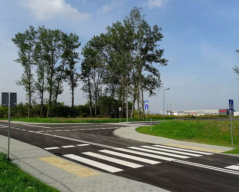 Projekt dróg i sieci infrastruktury – Strefa Wośniki w Radomiu